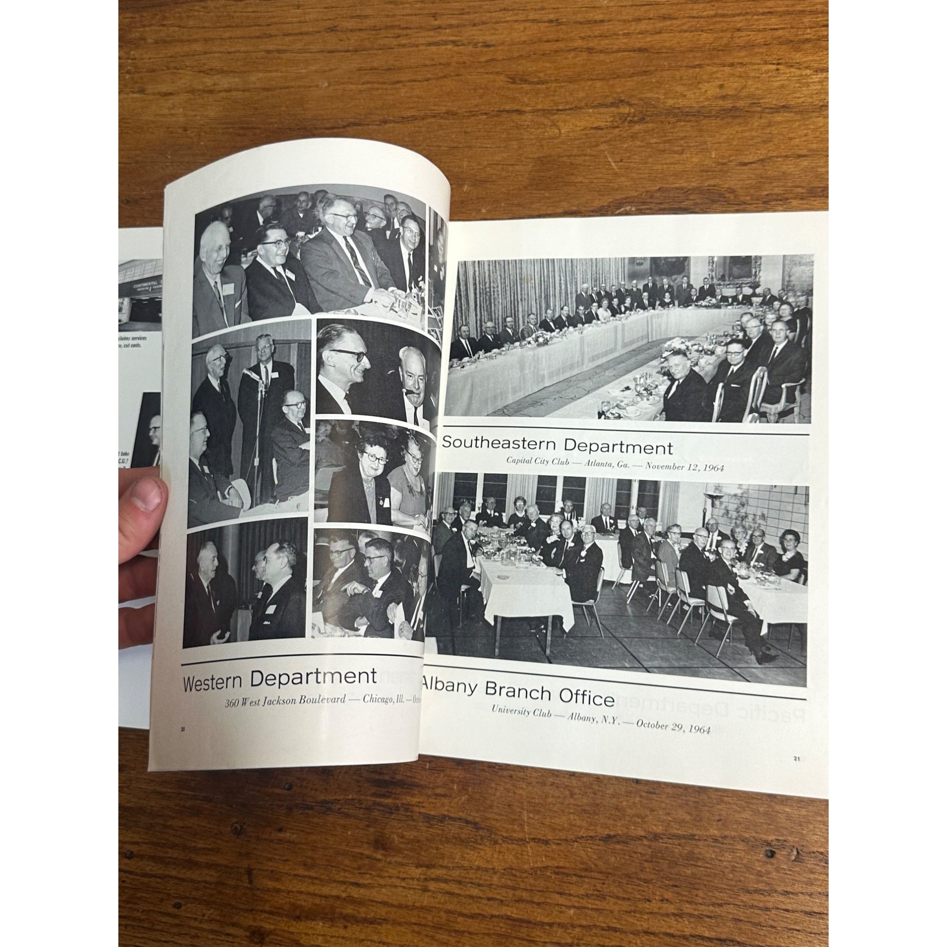 Vintage Christmas 1964 Bulletin Continental Insurance Companies Bulletin