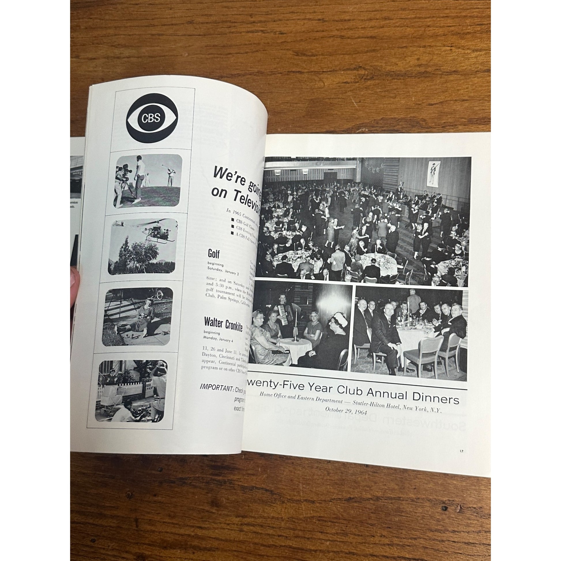 Vintage Christmas 1964 Bulletin Continental Insurance Companies Bulletin