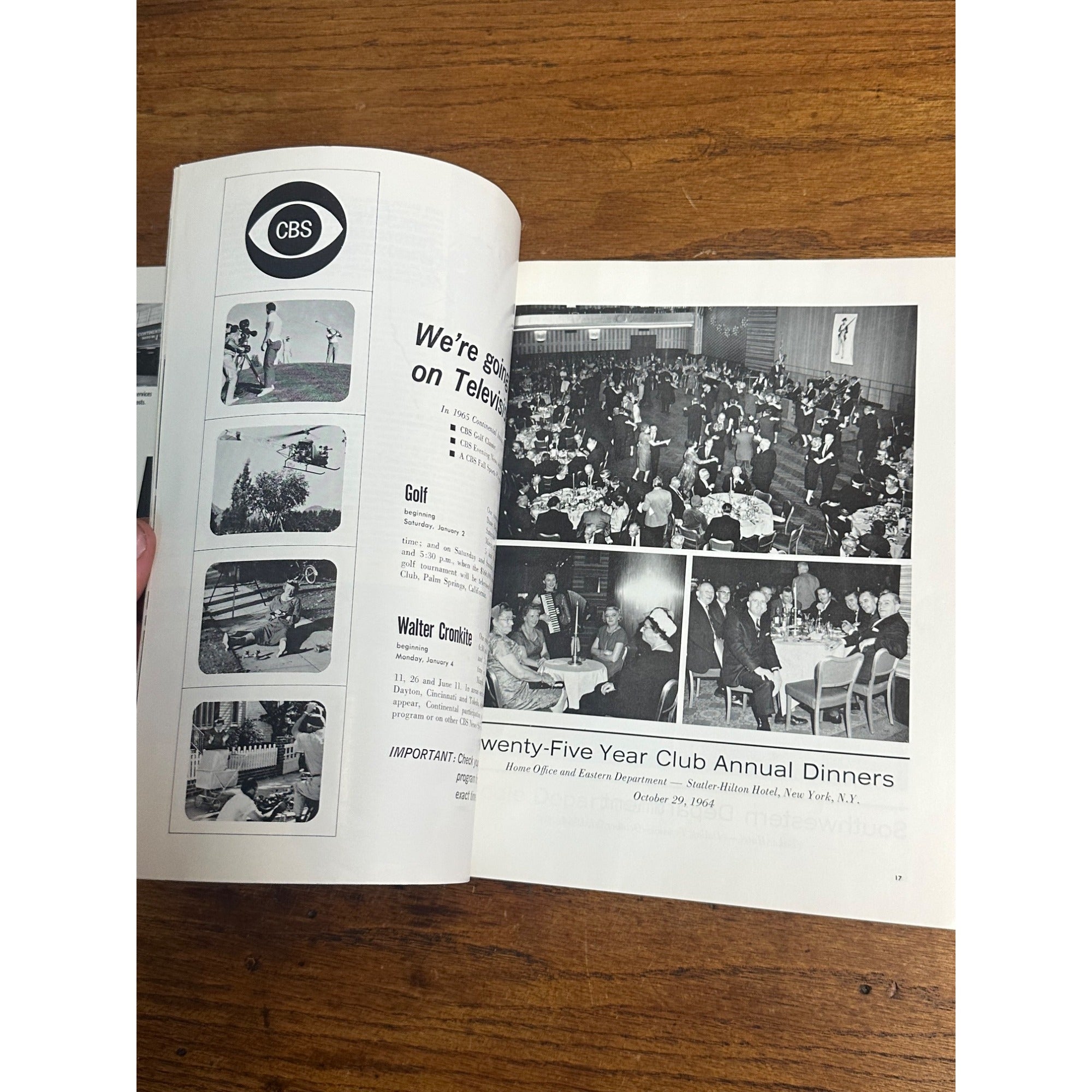 Vintage Christmas 1964 Bulletin Continental Insurance Companies Bulletin