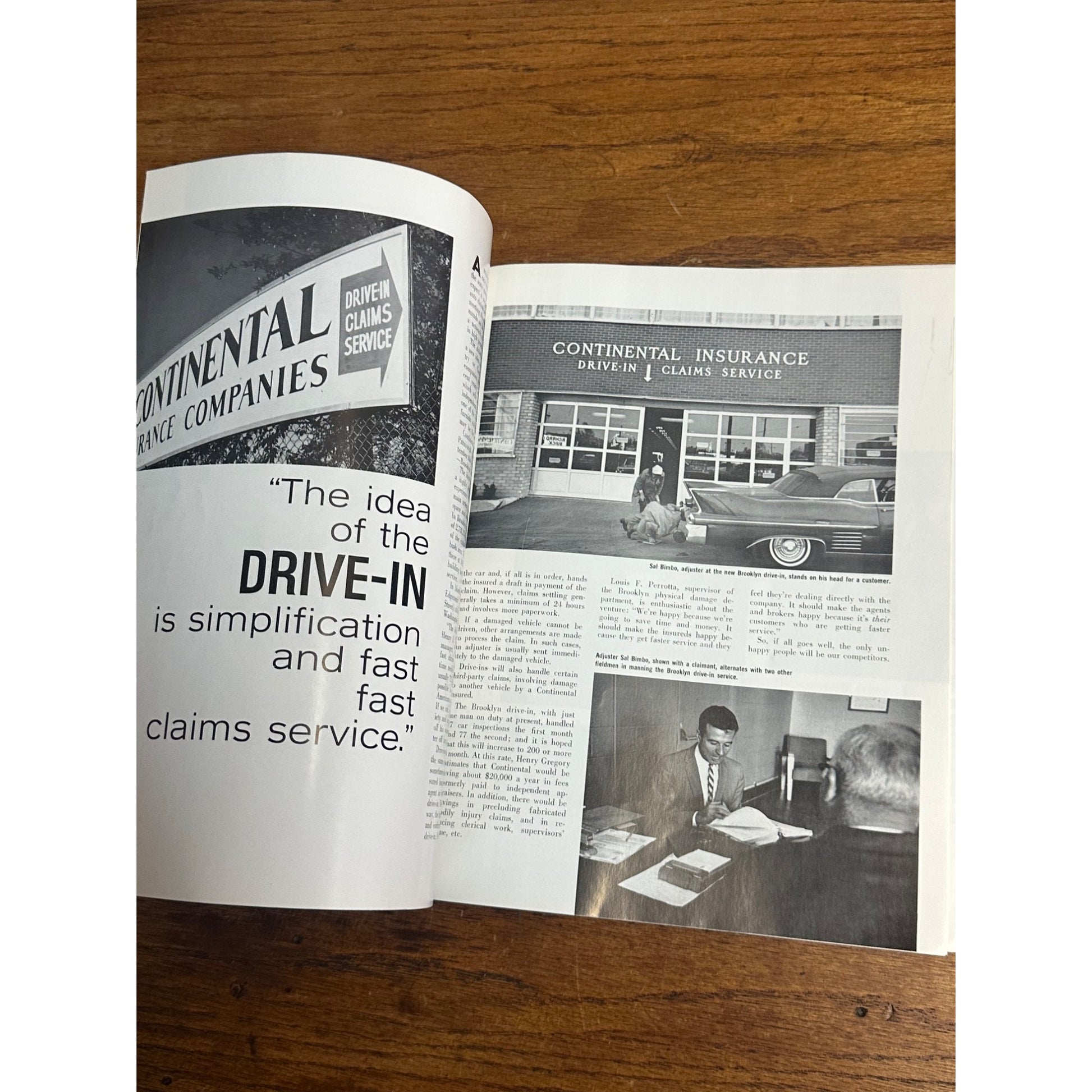 Vintage Christmas 1964 Bulletin Continental Insurance Companies Bulletin