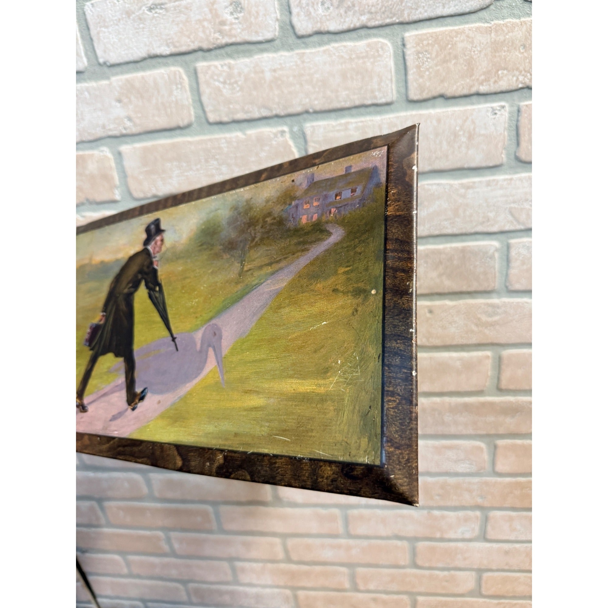 Vintage Anheuser Busch Malt Nutrine TOC Advertising Sign Tin