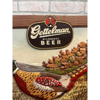 Vintage A. Gettleman Brewing Co. Beer Pheasant Composite Sign Milwaukee, WI