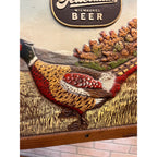Vintage A. Gettleman Brewing Co. Beer Pheasant Composite Sign Milwaukee, WI