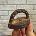 Antique Mini Cast Iron Sad Iron Salesman Sample Child's Toy