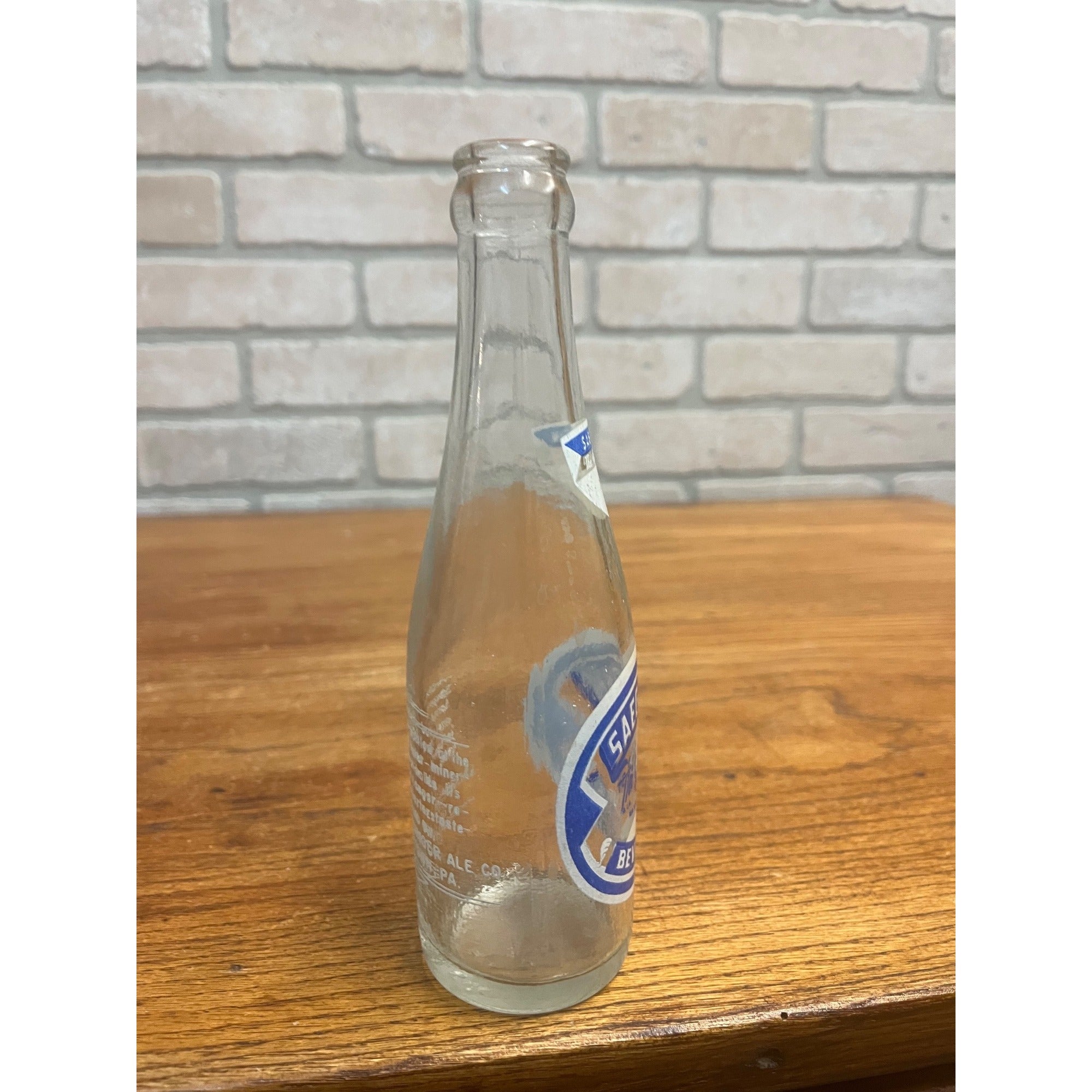 Vintage Soda Pop Bottle , ACL Saegertown , Saegertown, Pa.  7 oz