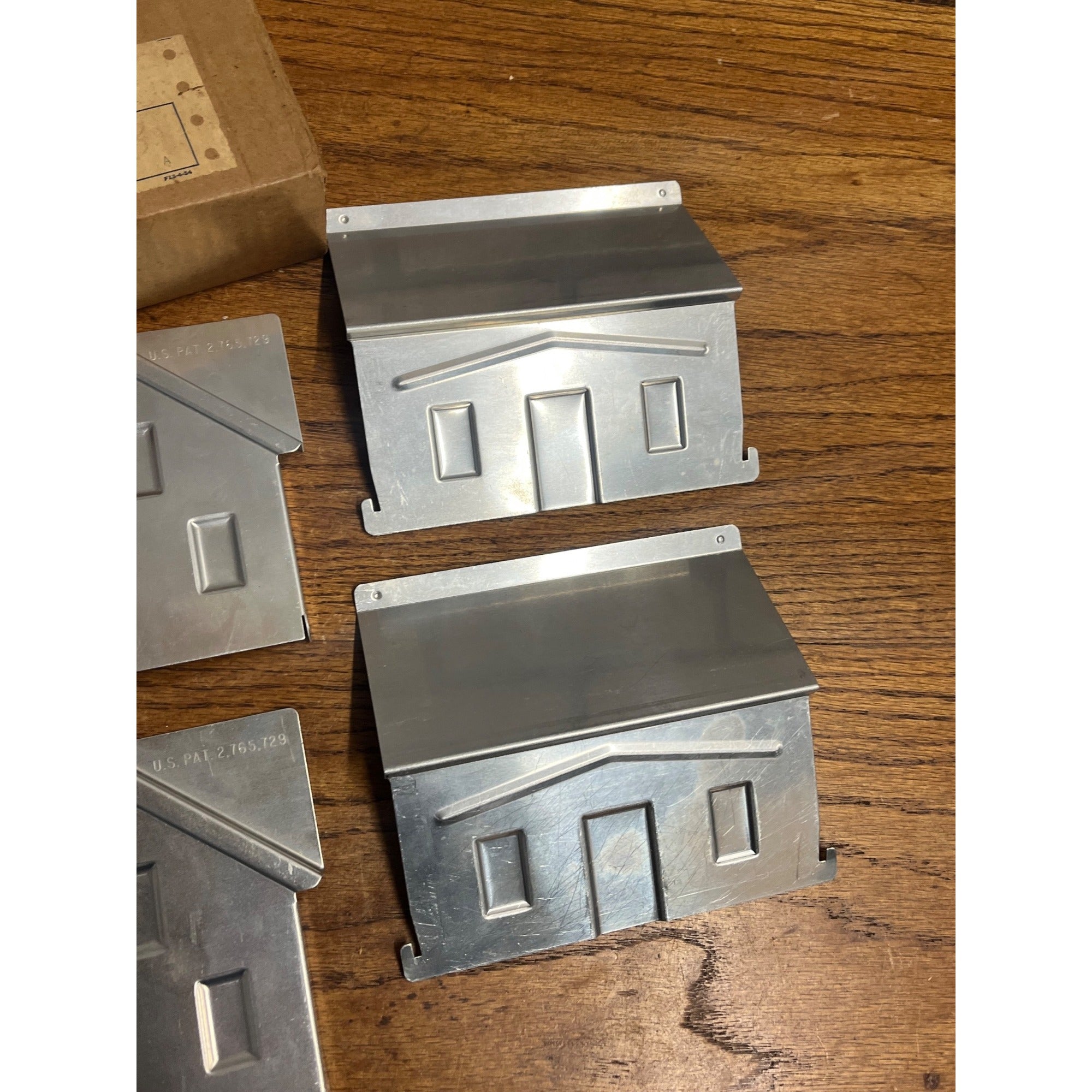 Vintage 1960s Pillsbury Aluminum Gingerbread House Mold