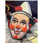 Rare Antique Circus Lithograph Poster Willsons Show Clown Lion England Litho Vtg