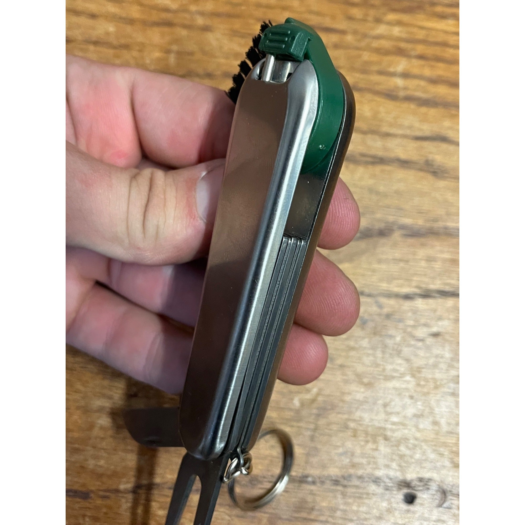Golf Tool Branded CIGAR AFICIONADO Knife, Divot Repair, Brush, Key Ring