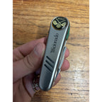 Golf Tool Branded CIGAR AFICIONADO Knife, Divot Repair, Brush, Key Ring