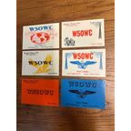 Vintage Lot (6) W50WC Austin Texas Amateur Radio Postcards Paul Bolles TX