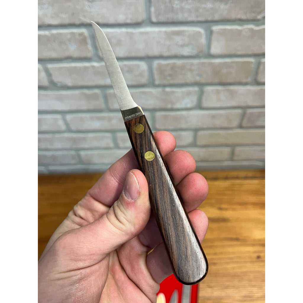 Vintage MCM Burnco Knife Set 4pc Set Teak Wood Japan Butter Knife ++