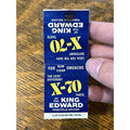 Vintage FULL Matchbook Advertising / X-70 Of The King Edward Panetela Deluxe