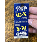 Vintage FULL Matchbook Advertising / X-70 Of The King Edward Panetela Deluxe