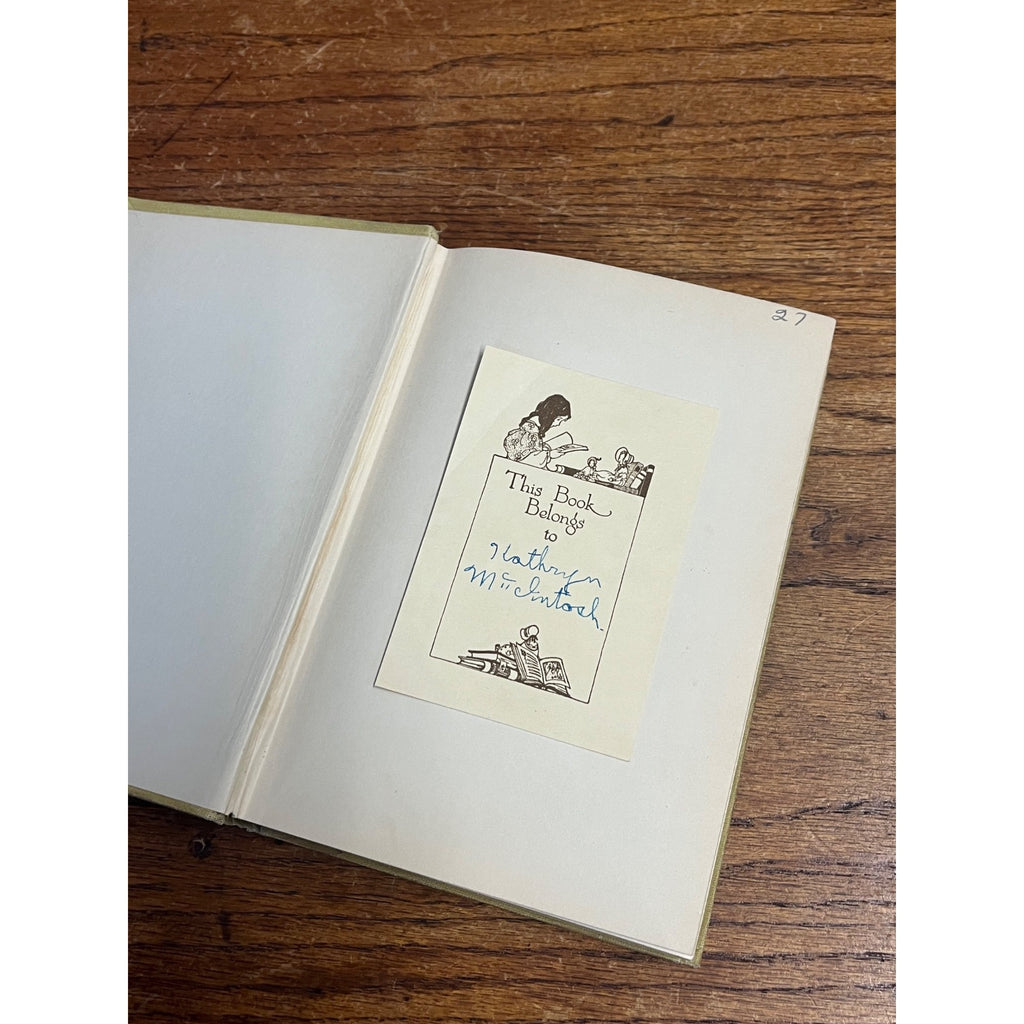 1918 Hardcover The Tale of Ferdinand Frog By Arthur Scott Bailey Sleepy Time Tales Grosset & Dunlap New York