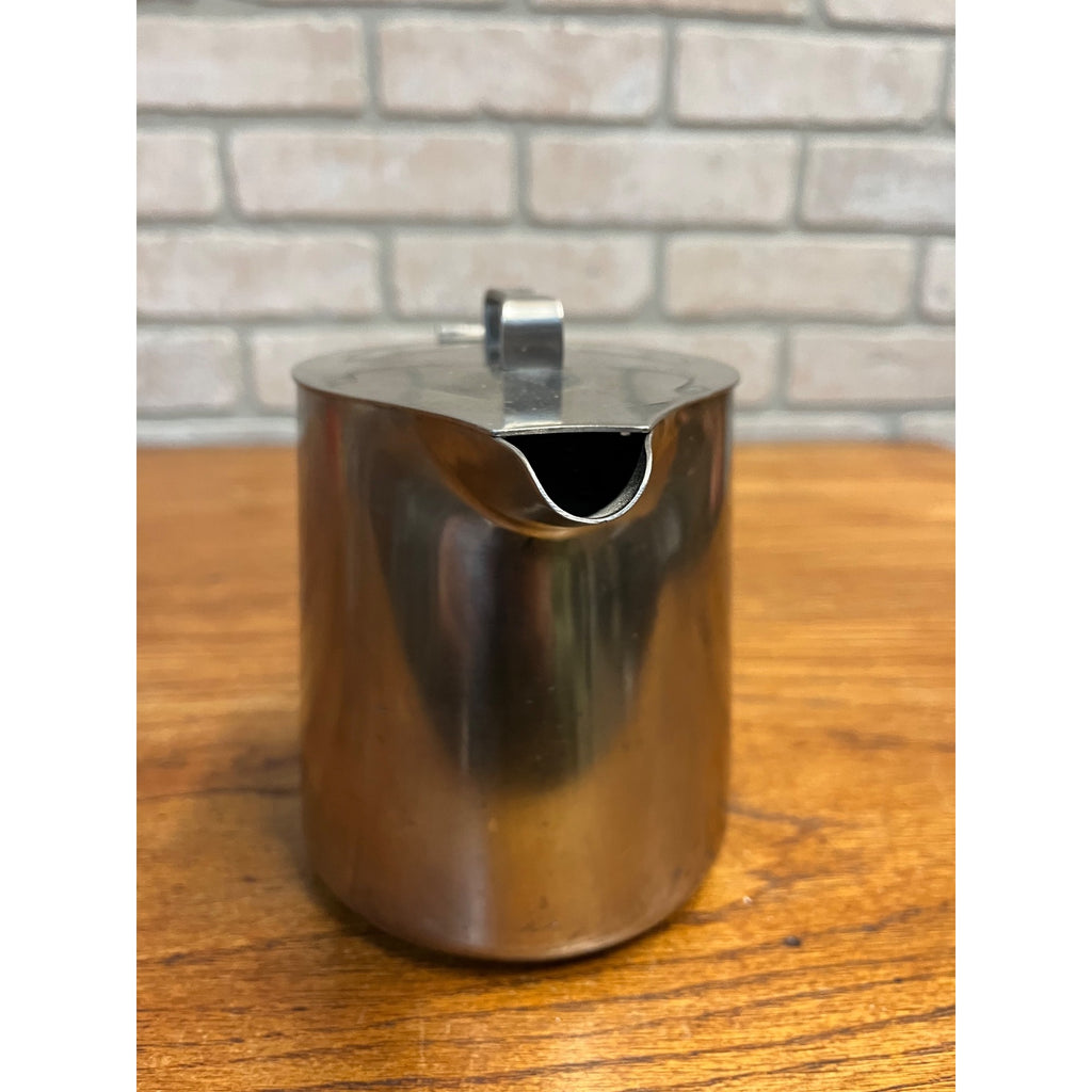 Vintage 1960s Robert Welch Old Hall Oriana MCM Stainless Steel Coffee Tea Pot 5"
