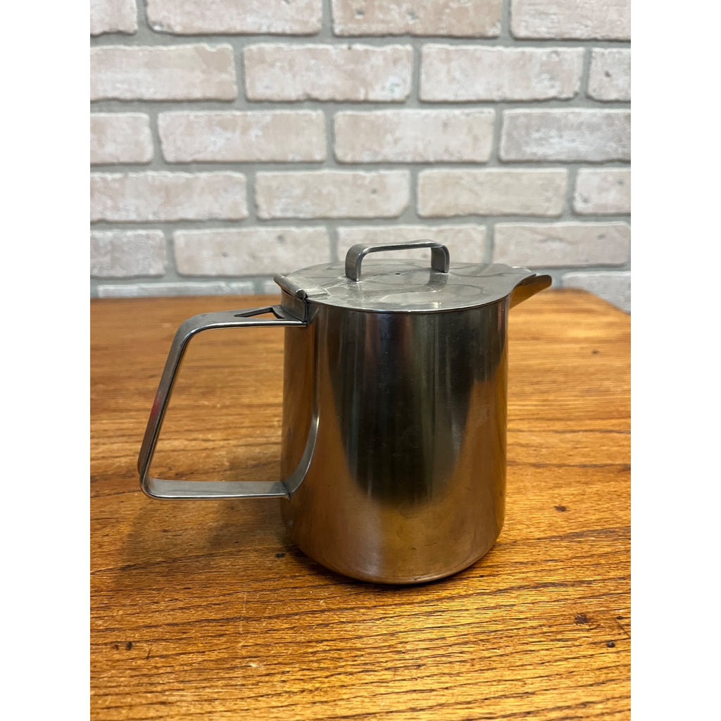 Vintage 1960s Robert Welch Old Hall Oriana MCM Stainless Steel Coffee Tea Pot 5"