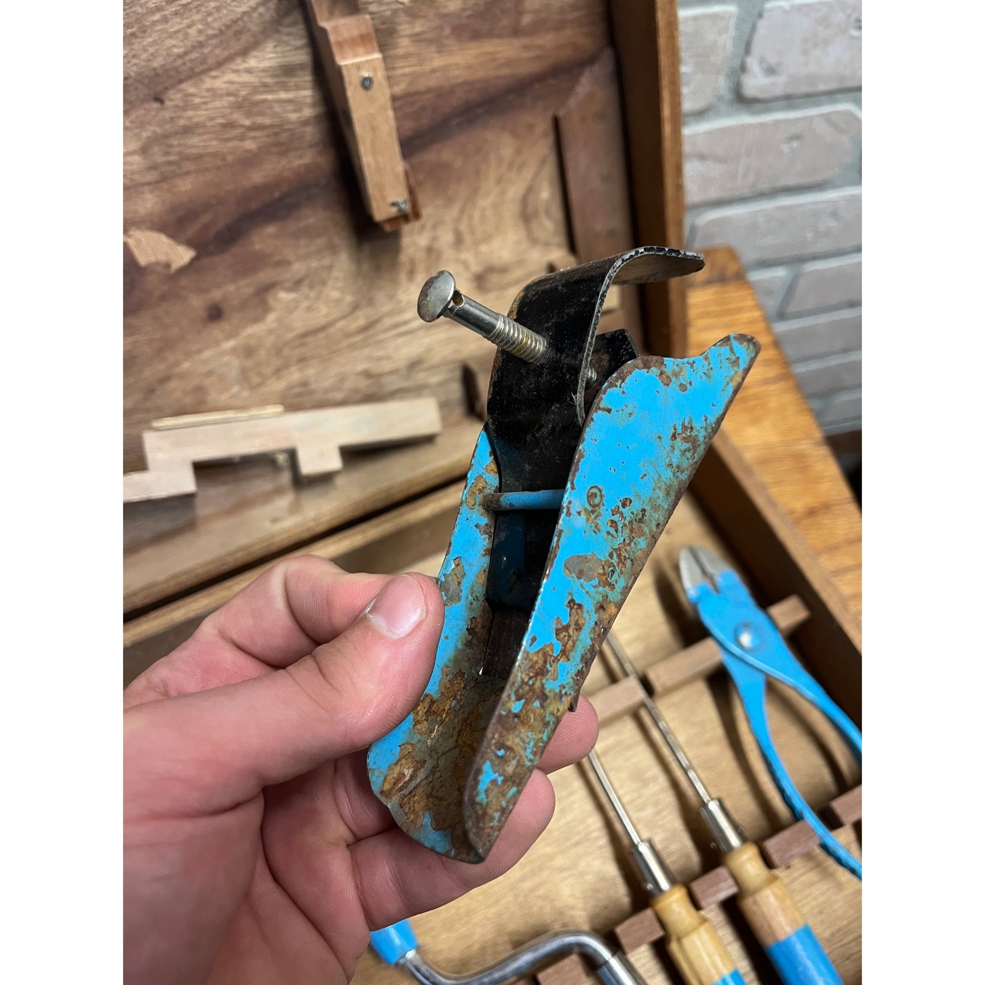 Vintage 1970's HANDY ANDY Young Carpenters Tool Chest Lot (2)