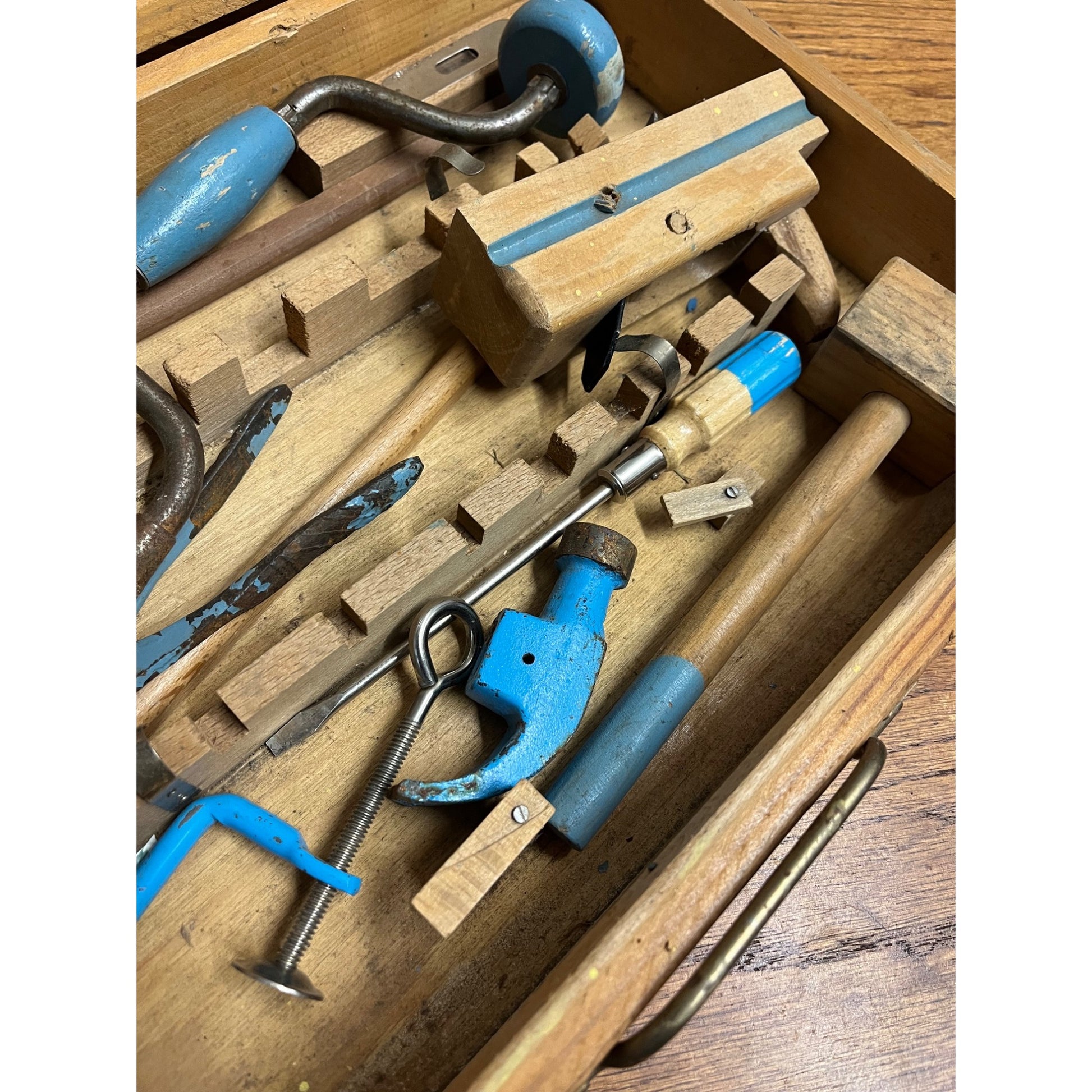 Vintage 1970's HANDY ANDY Young Carpenters Tool Chest Lot (2)