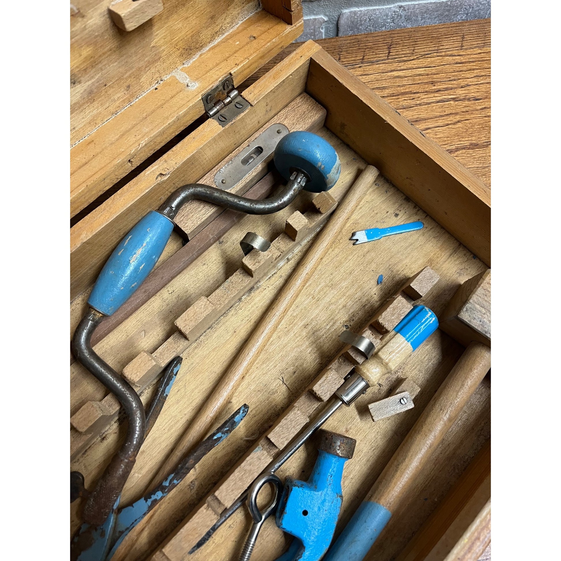 Vintage 1970's HANDY ANDY Young Carpenters Tool Chest Lot (2)