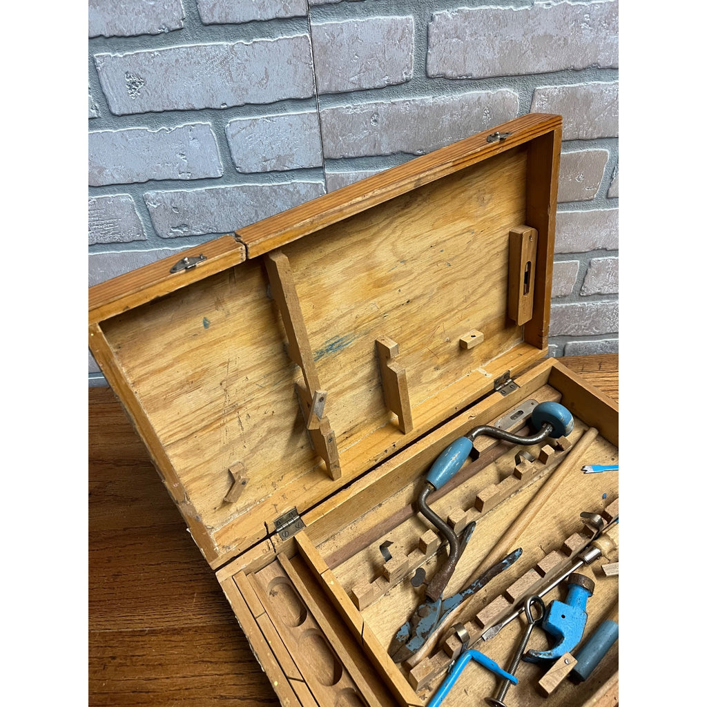 Vintage 1970's HANDY ANDY Young Carpenters Tool Chest Lot (2)