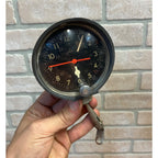 Vintage 1950s Luxe Mfg Co. Automobile Dashboard Clock 24 Hour