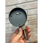 Vintage 1950s Luxe Mfg Co. Automobile Dashboard Clock 24 Hour