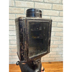 Antique Vintage Wall Mount Coffee Spice Mill Grinder NCRA Cast Iron Tin Crank