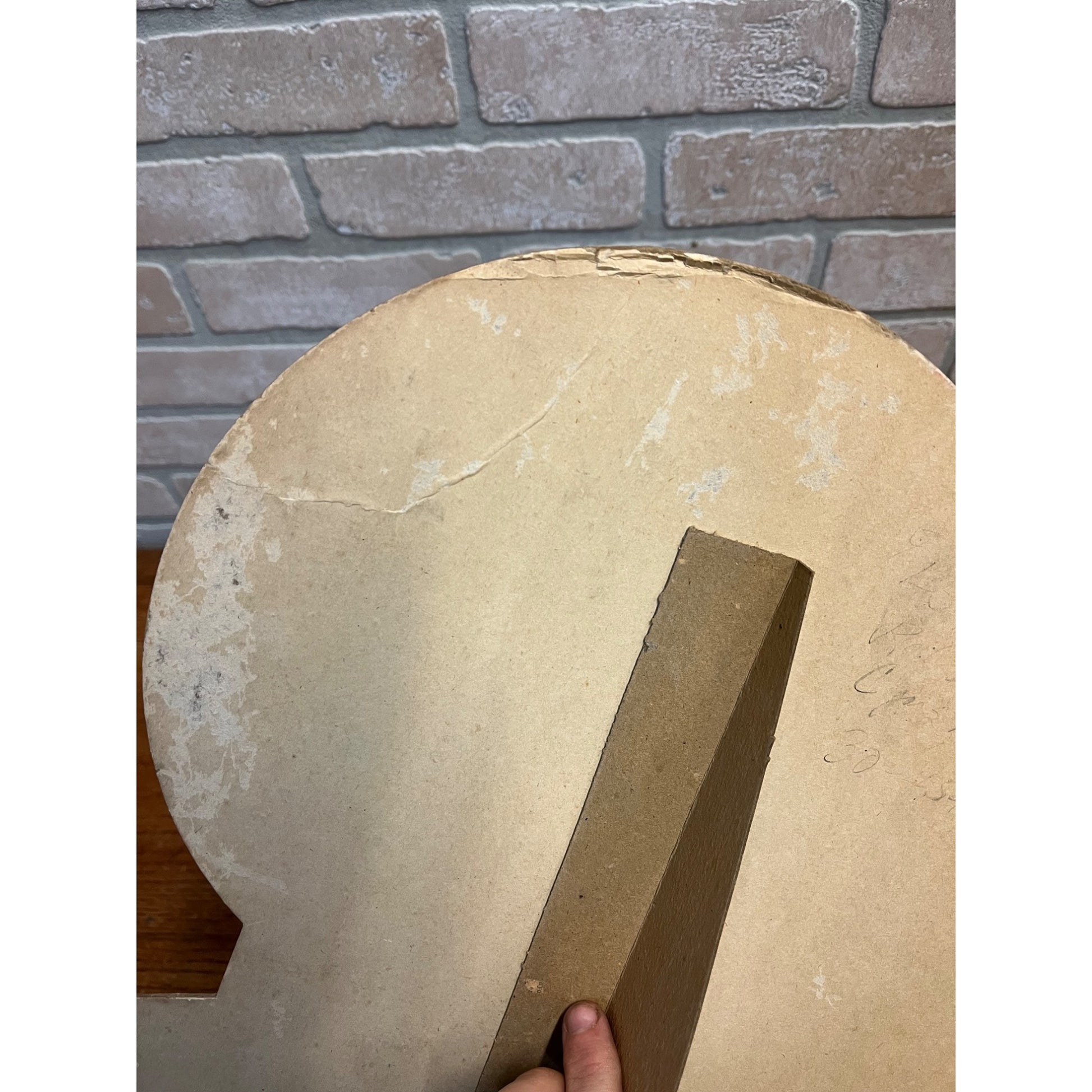 Vintage Red Dot Cigars Advertising Store Display Sign Girl Easelback Litho