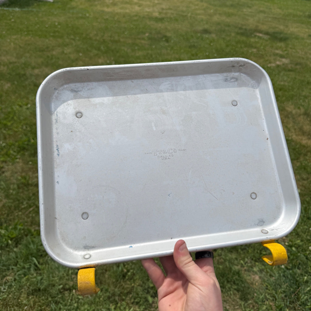 Vintage Traco Aluminum  Car Hop Window Tray Classic Car/Hot Rod