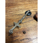 Vintage WWI World War Morse Code Practice Telegraph Key R-68 Soldier ID'd WW1