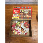 Disneyland Puzzle Jaymar Brand Frontierland 57Piece INCOMPLETE HTF