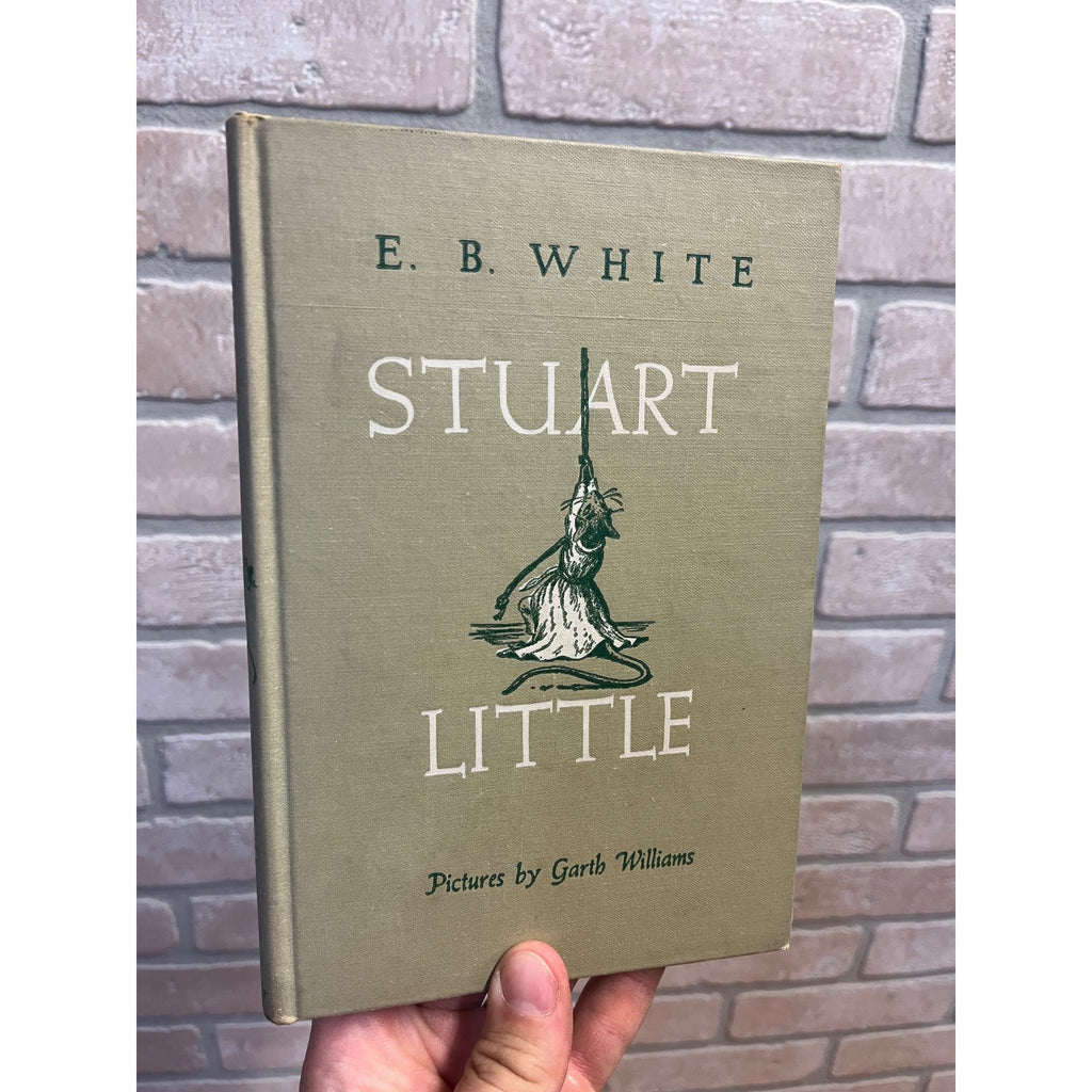 1945 Stuart Little By E.B. White Hardcover Book Antique Vintage 3rd Ed