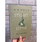 1945 Stuart Little By E.B. White Hardcover Book Antique Vintage 3rd Ed