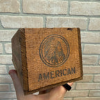 Vintage Chief Winnebago Cheese Co. Fond Du Lac Wis. WI Cheese Box Dairy State