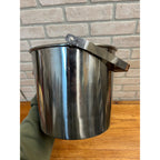 Vintage 1960s Lundtofte Lidded Champagne Ice Bucket Large MCM Danish Teak Wood