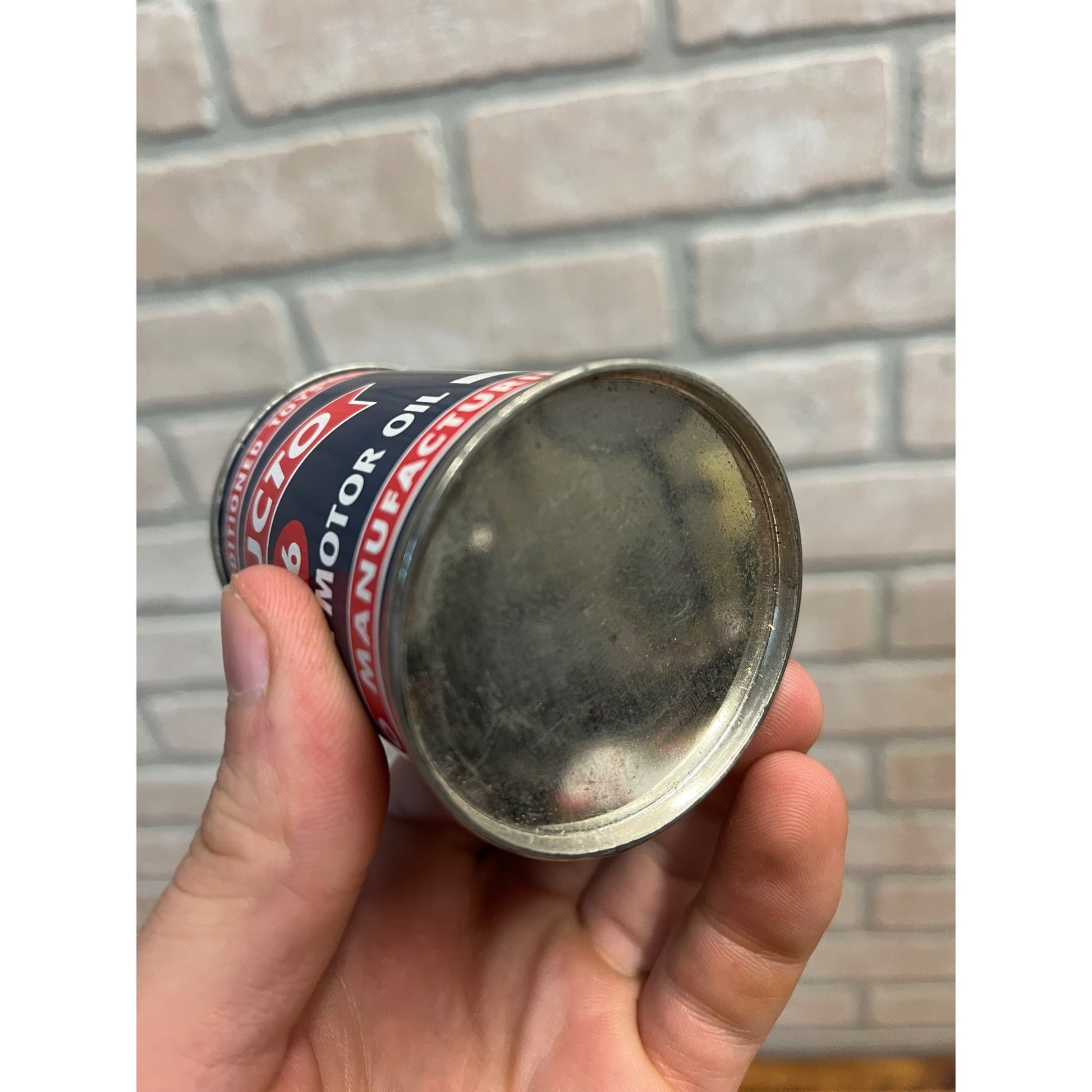 Vintage Toy Structo 66 Motor Oil Tin Coin Savings Bank