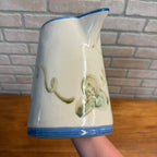 John B Taylor Louisville Grape Pitcher With Lid 64 oz Grapes Vintage