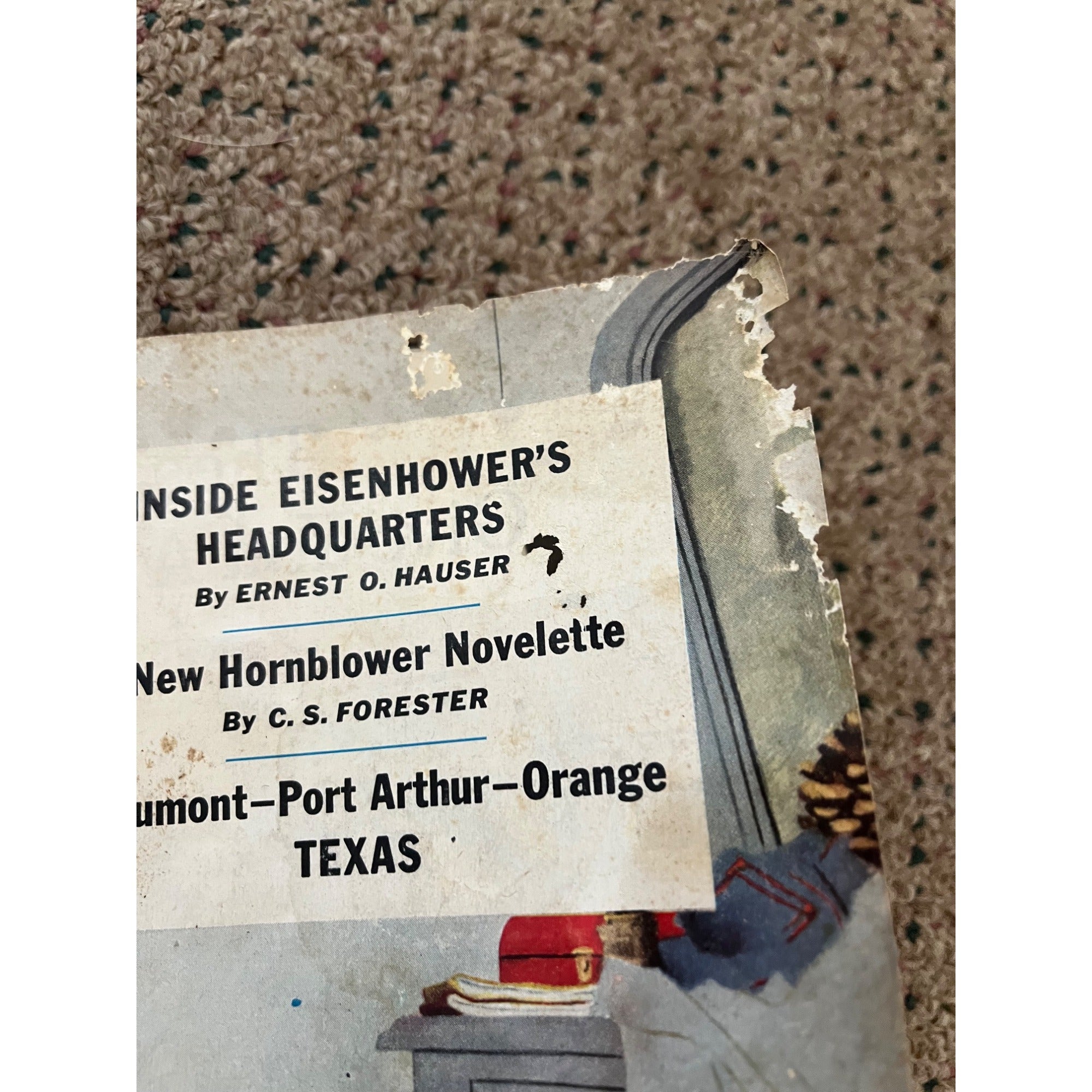 The Saturday Evening Post November 17, 1951 - Hughes Cover