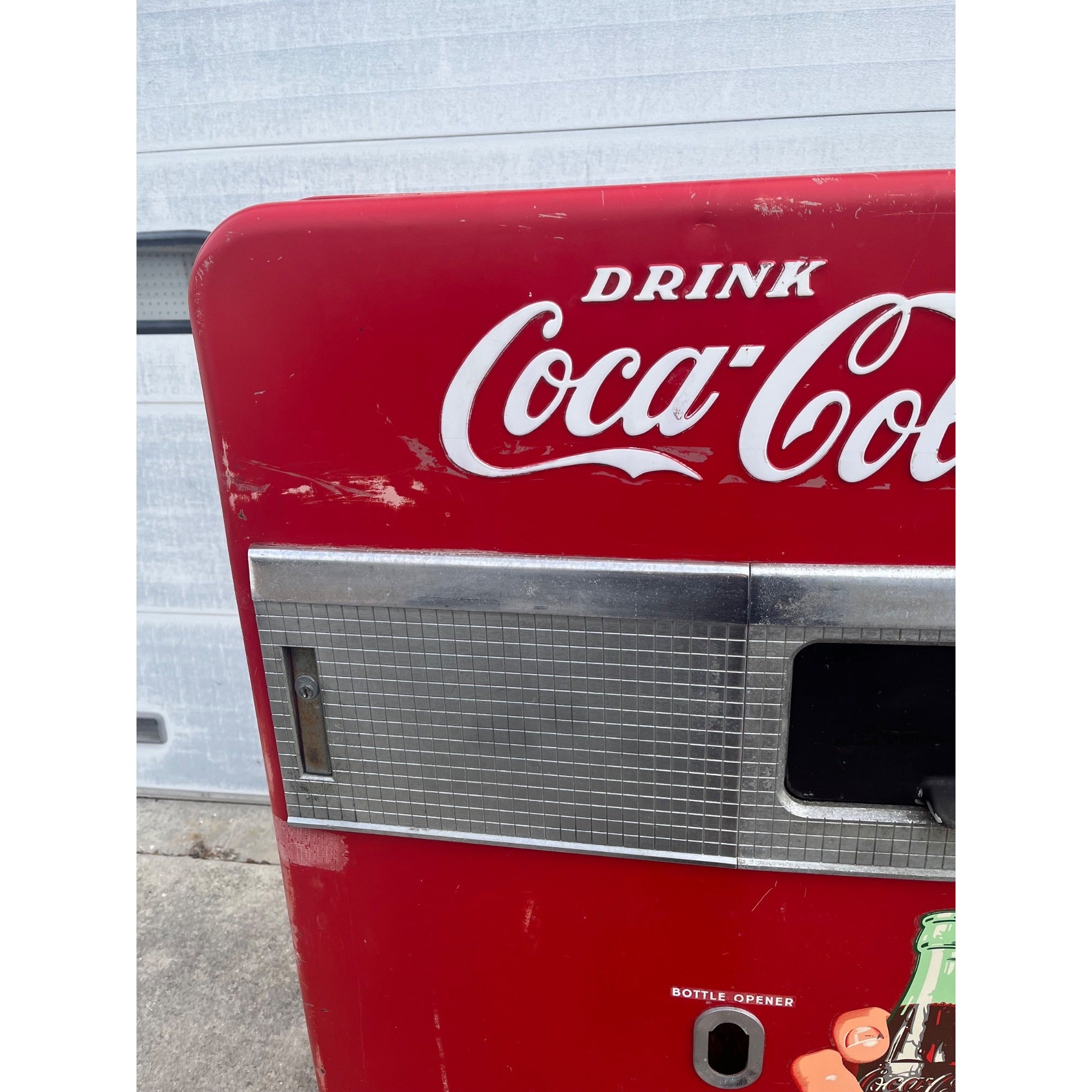 Vintage 1940s Coca Cola Vendo V-83 Vending Machine -- As-Is