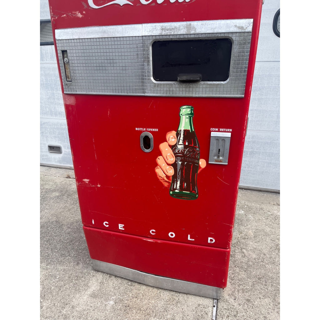 Vintage 1940s Coca Cola Vendo V-83 Vending Machine -- As-Is