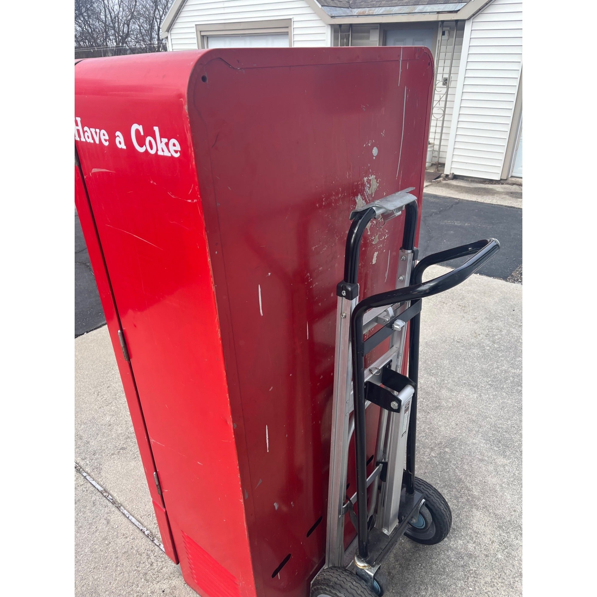 Vintage 1940s Coca Cola Vendo V-83 Vending Machine -- As-Is