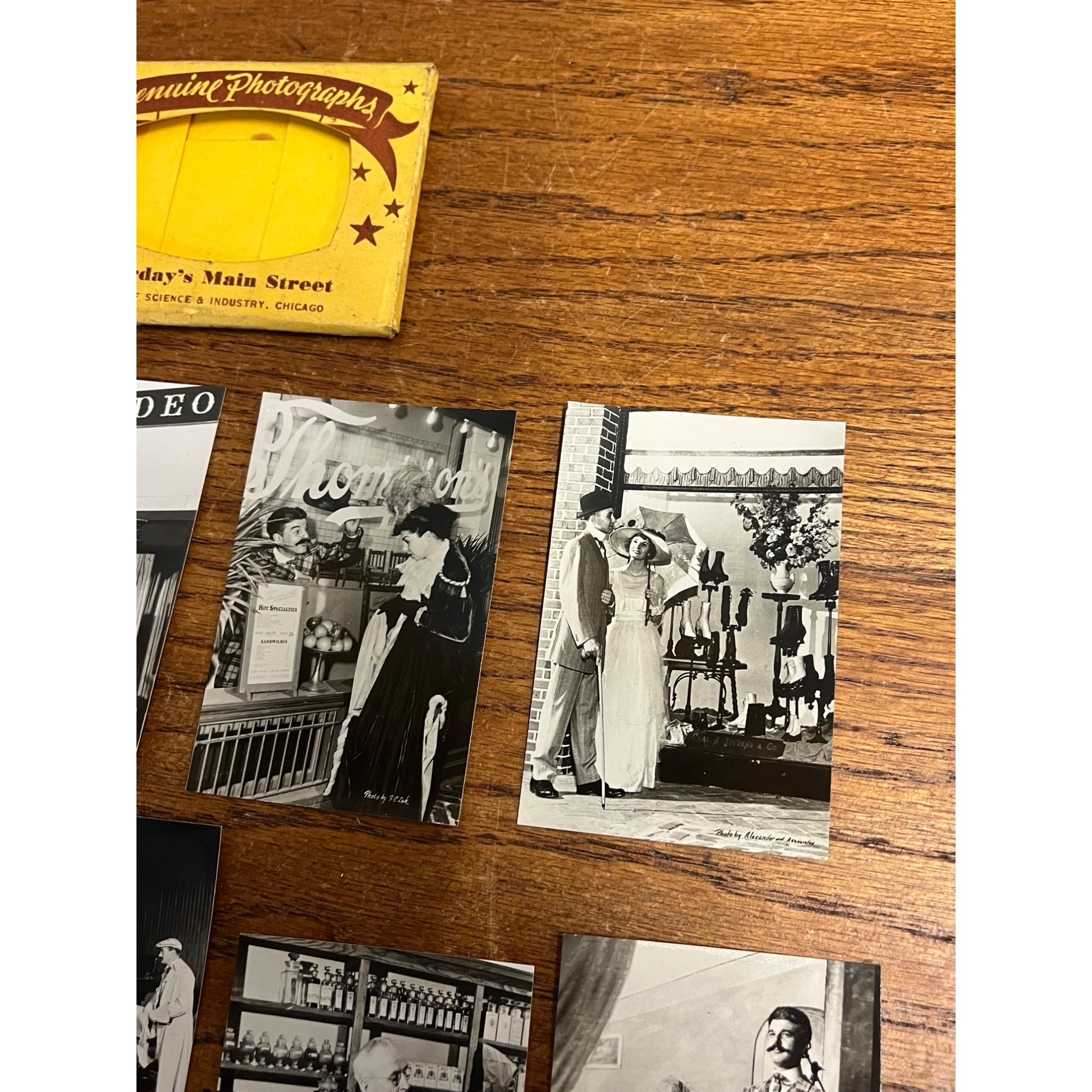 Museum Of Science Industry Yesterdays Main Street Chicago Real Photos Souvenir