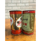 Pair Kingsbury Brew Near Beer For A King FLat TopCan Wisconsin