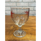 Vintage Miller High Life Footed Beer Glass or Goblet The Champagne of Beers