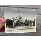 Postcard Real Photo RPPC California CA Carlsbad Hotel 1930s Car Frashers