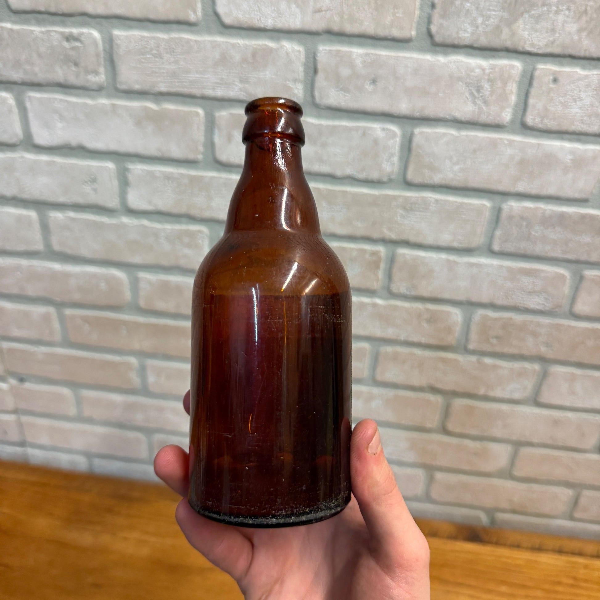 Vintage Munchner G. Weber IRTP Label Bottle Theresa Wisconsin 12oz WI Steinie