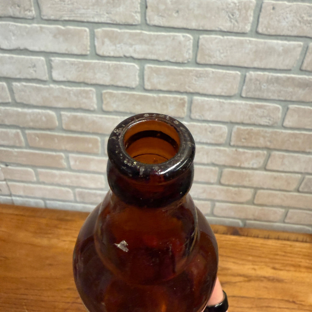 Vintage Munchner G. Weber IRTP Label Bottle Theresa Wisconsin 12oz WI Steinie