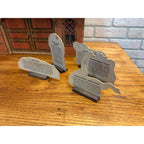 Antique 1880s Converse Litho Wood Barn & Farm Animals Child's Toy Playset