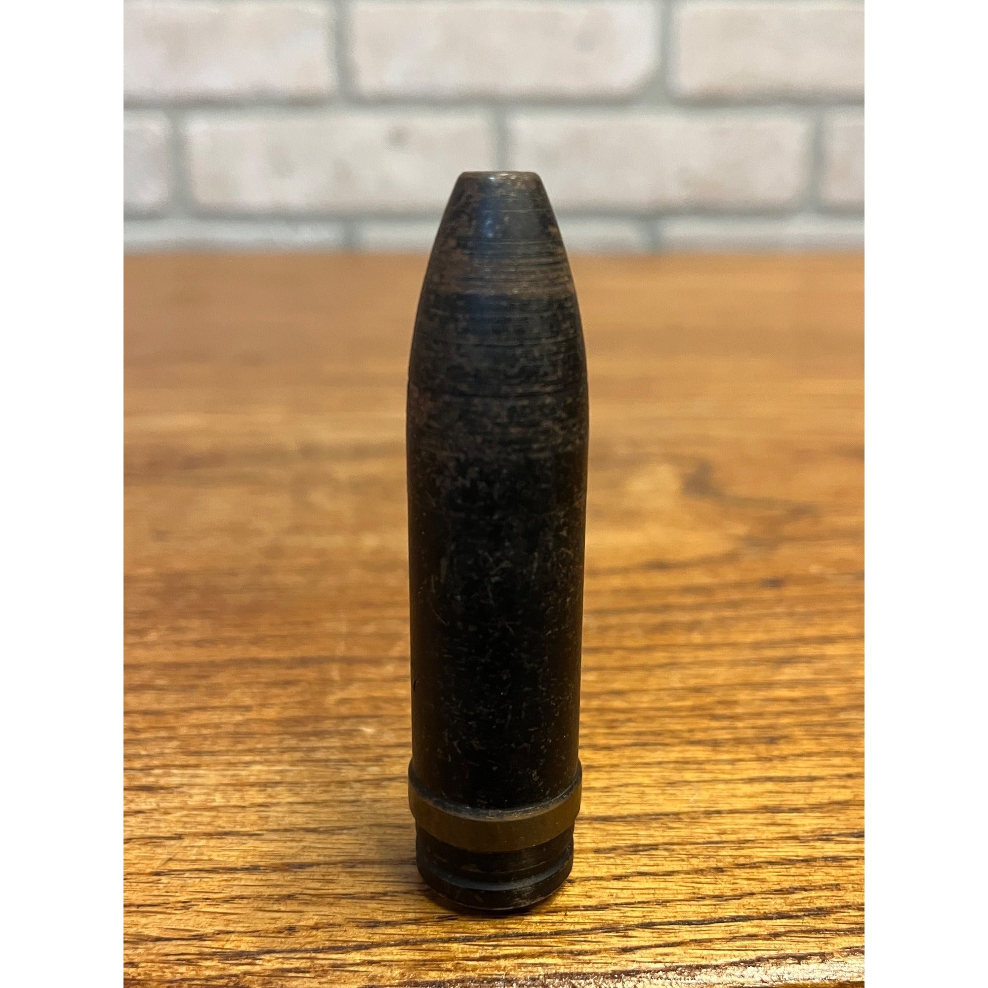 Vintage WWII 20MM Dummy Inert Training Round Projectile - Dated 1943