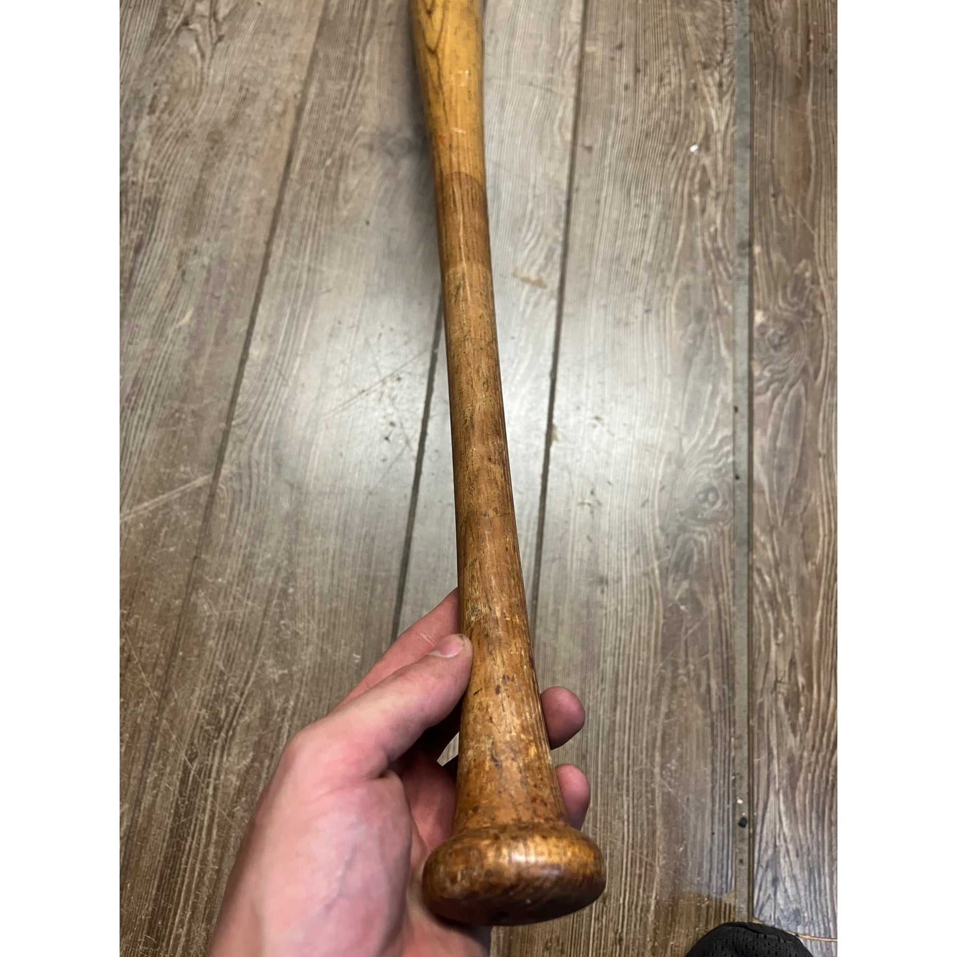 Wallace Johnson Original Game Used Baseball Bat MLB Louisville Expos